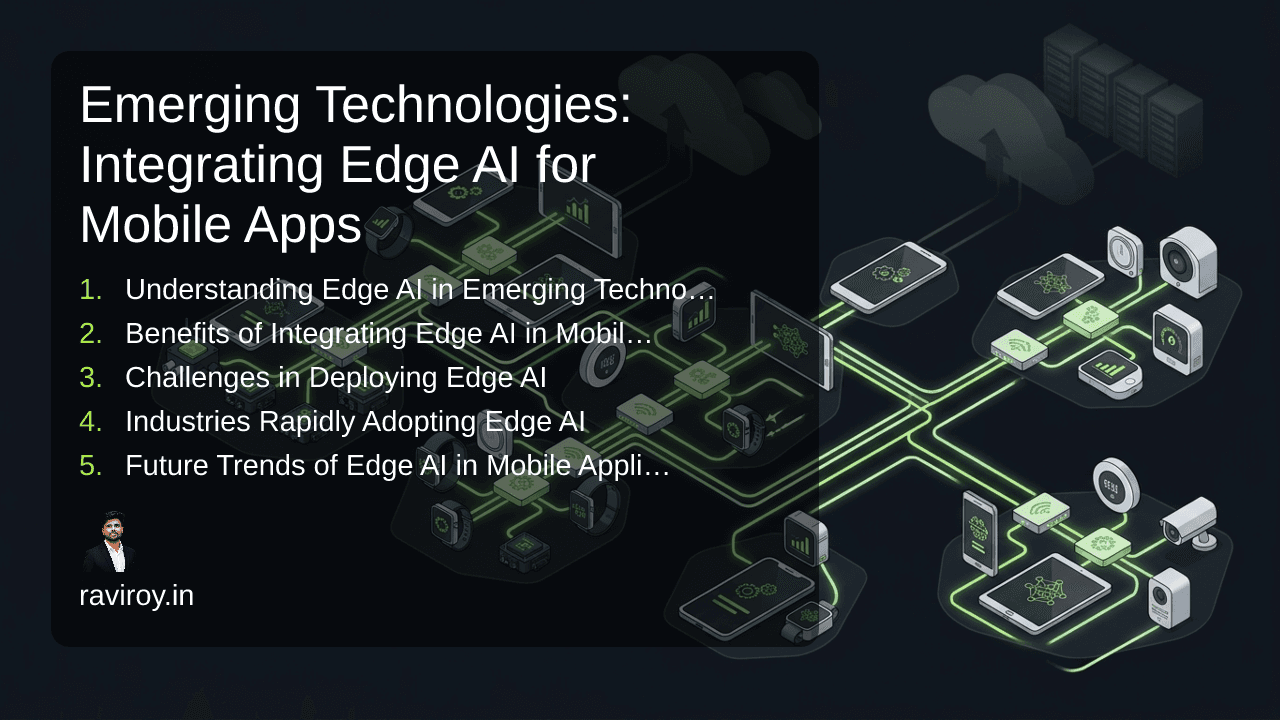 Emerging Technologies: Integrating Edge AI for Mobile Apps