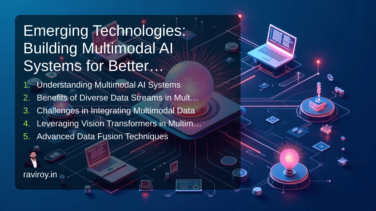Emerging Technologies: Building Multimodal AI Systems for Better Integration