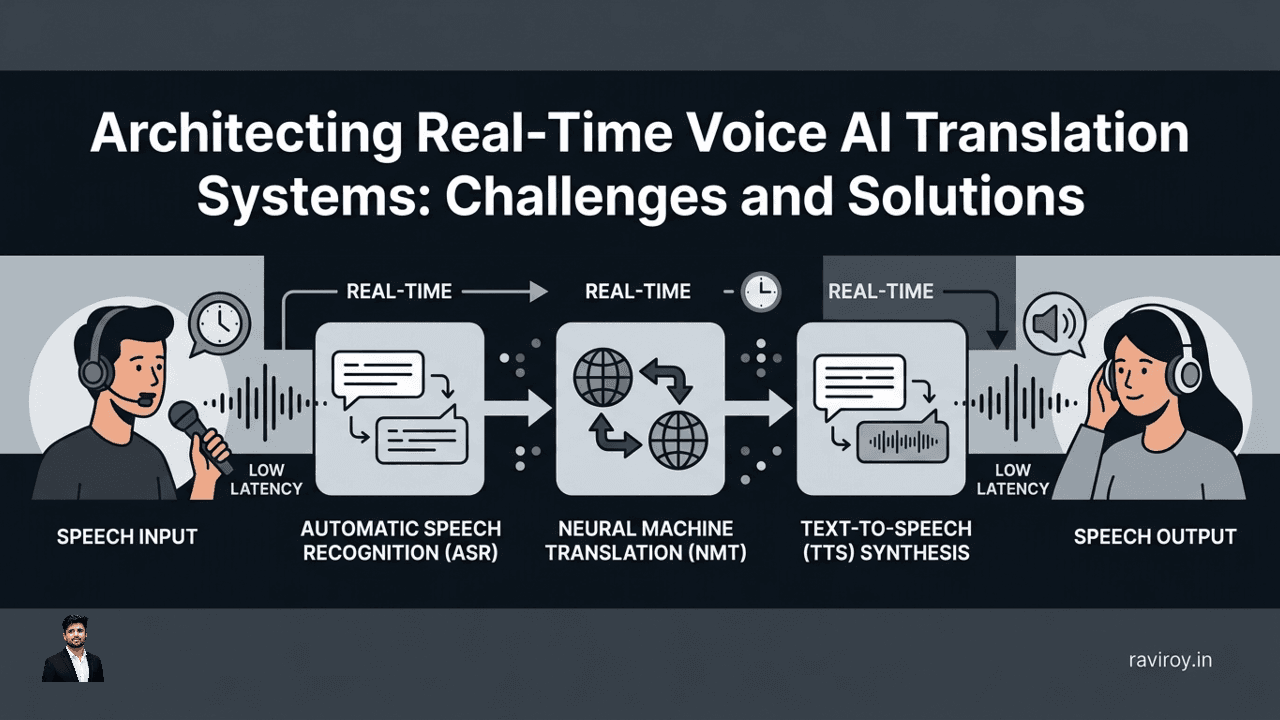 Architecting Real-Time Voice AI Translation Systems: Challenges and Solutions