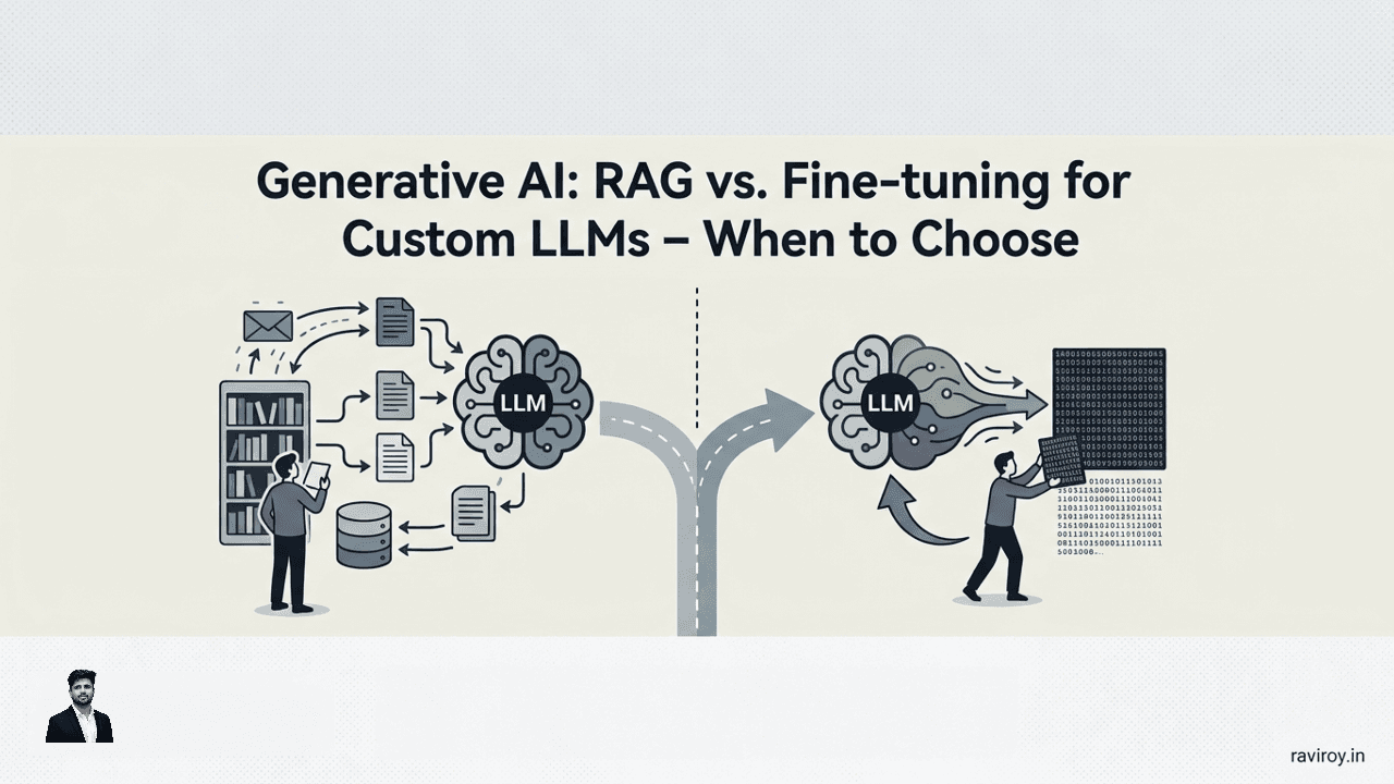 Generative AI: RAG vs. Fine-tuning for Custom LLMs – When to Choose
