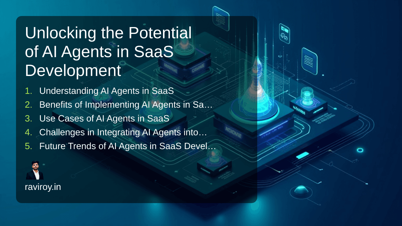Unlocking the Potential of AI Agents in SaaS Development