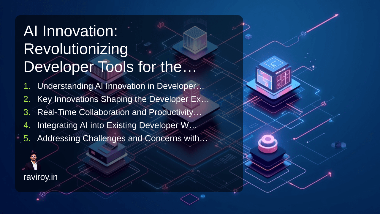 AI Innovation: Revolutionizing Developer Tools for the Future