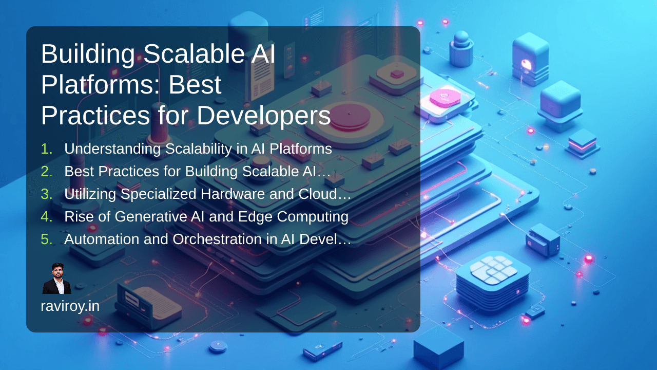 Building Scalable AI Platforms: Best Practices for Developers