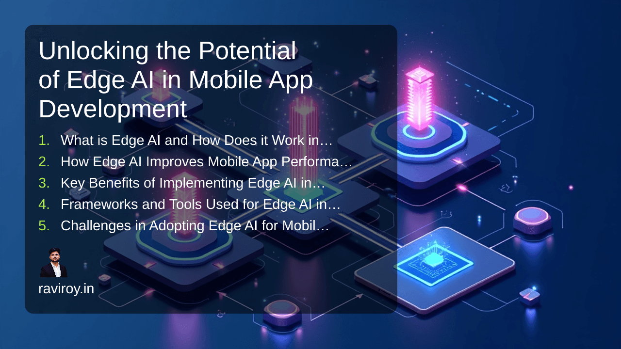 Unlocking the Potential of Edge AI in Mobile App Development