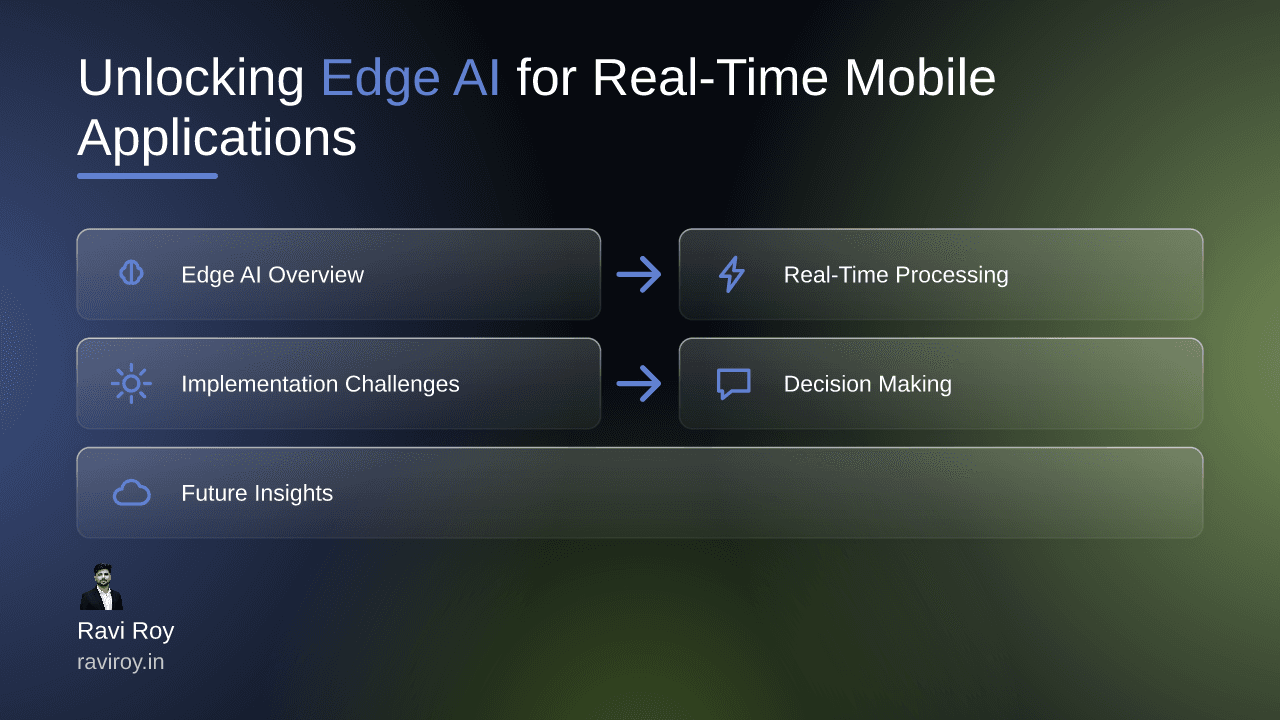 Unlocking Edge AI for Real-Time Mobile Applications: Benefits & Insights
