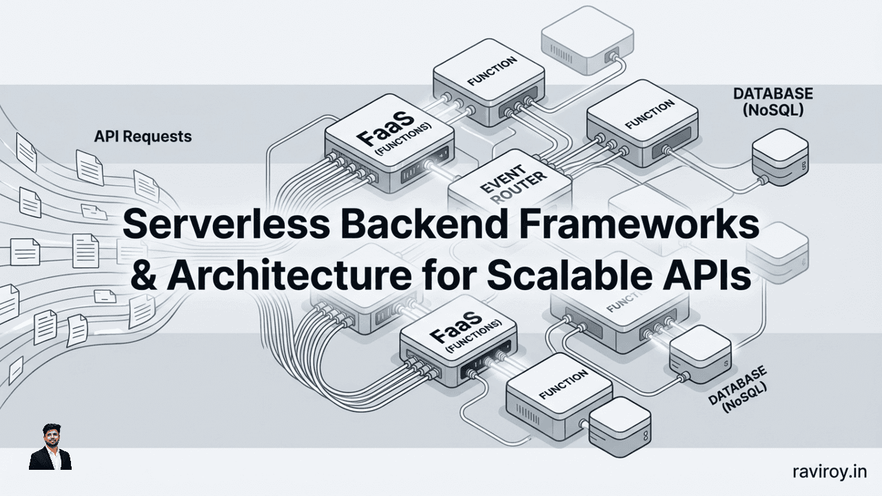 Serverless Backend Frameworks & Architecture for Scalable APIs