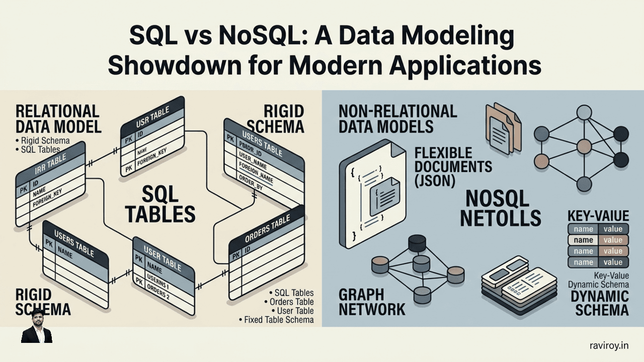 SQL vs NoSQL: A Data Modeling Showdown for Modern Applications