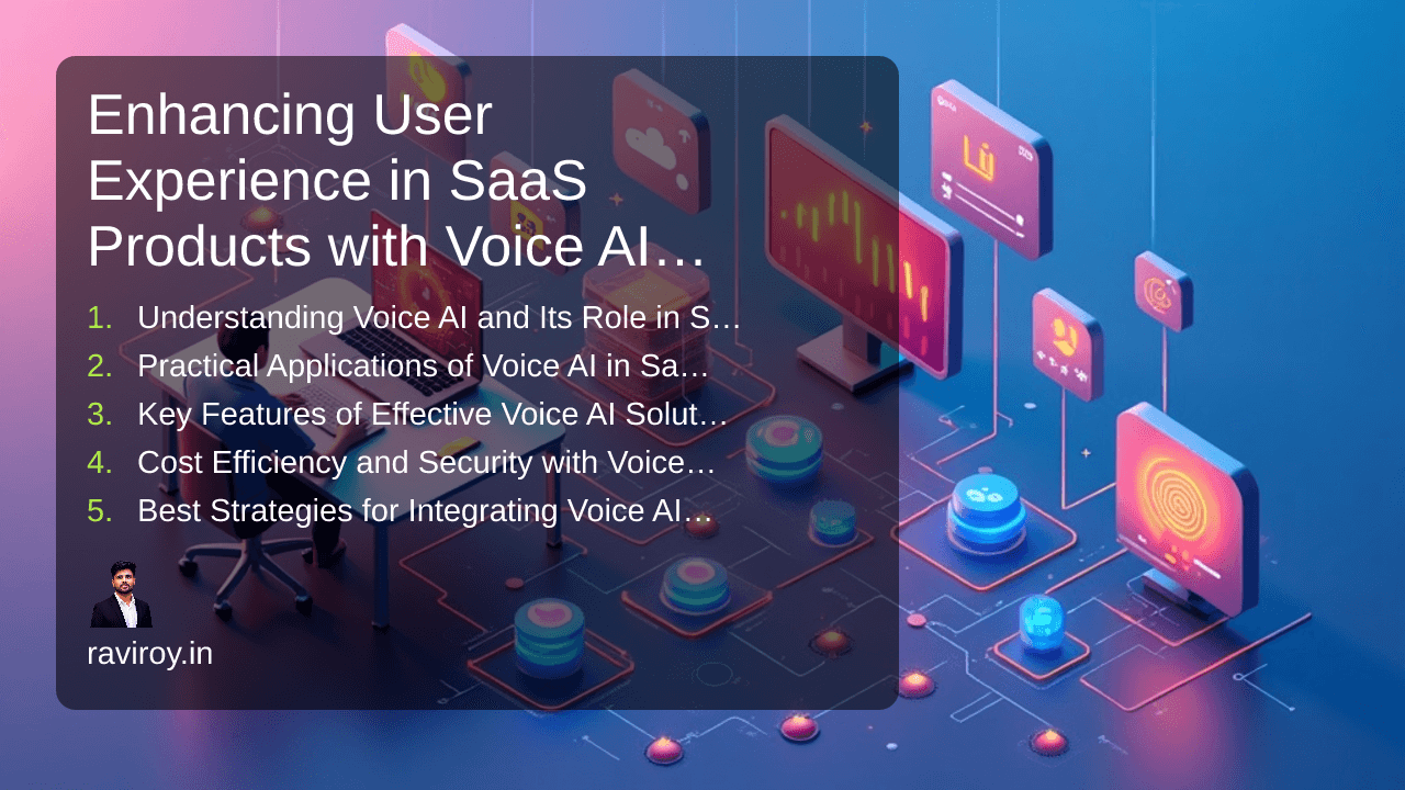 Enhancing User Experience in SaaS Products with Voice AI Solutions