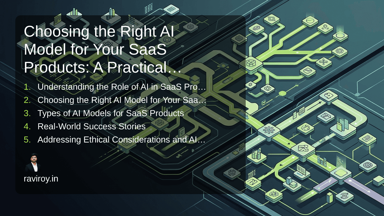 Choosing the Right AI Model for Your SaaS Products: A Practical Guide