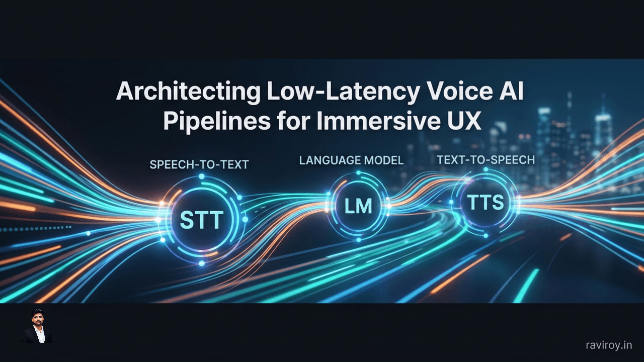 Architecting Low-Latency Voice AI Pipelines for Immersive UX