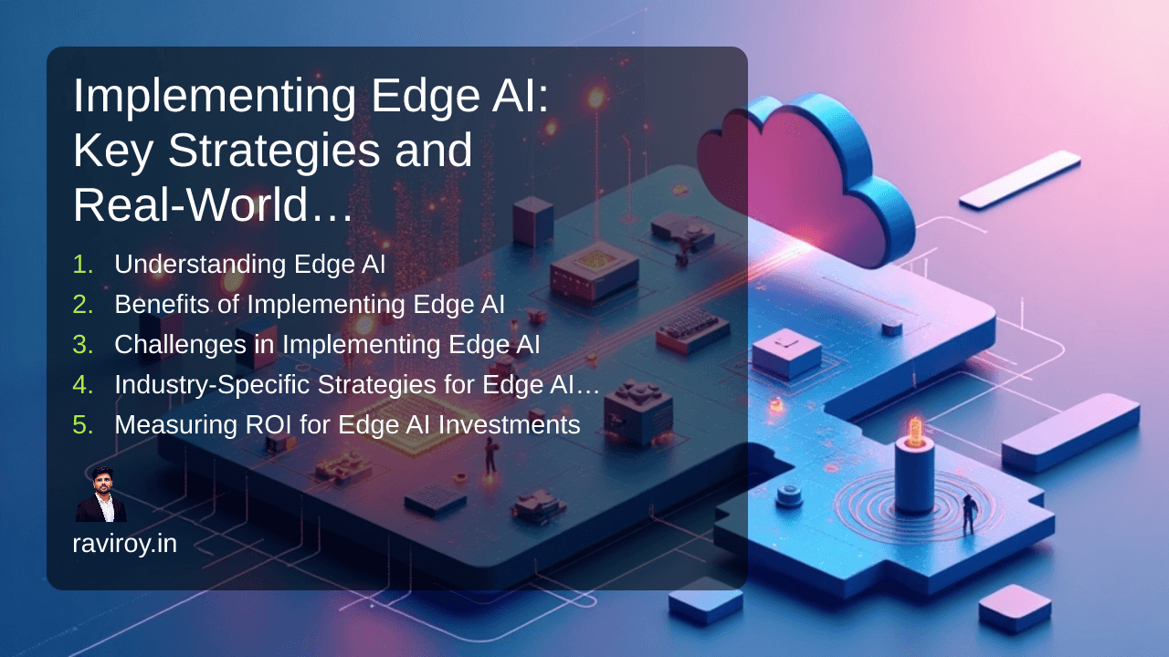 Implementing Edge AI: Key Strategies and Real-World Considerations