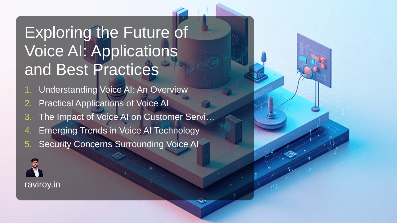 Exploring the Future of Voice AI: Applications and Best Practices