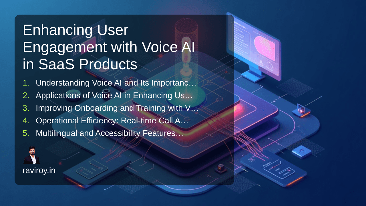 Enhancing User Engagement with Voice AI in SaaS Products