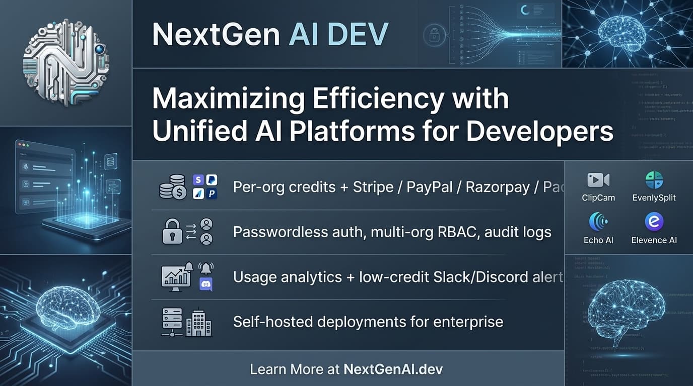 Maximizing Efficiency with Unified AI Platforms for Developers