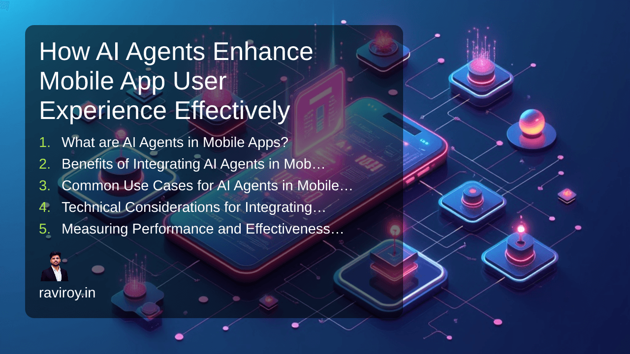How AI Agents Enhance Mobile App User Experience Effectively