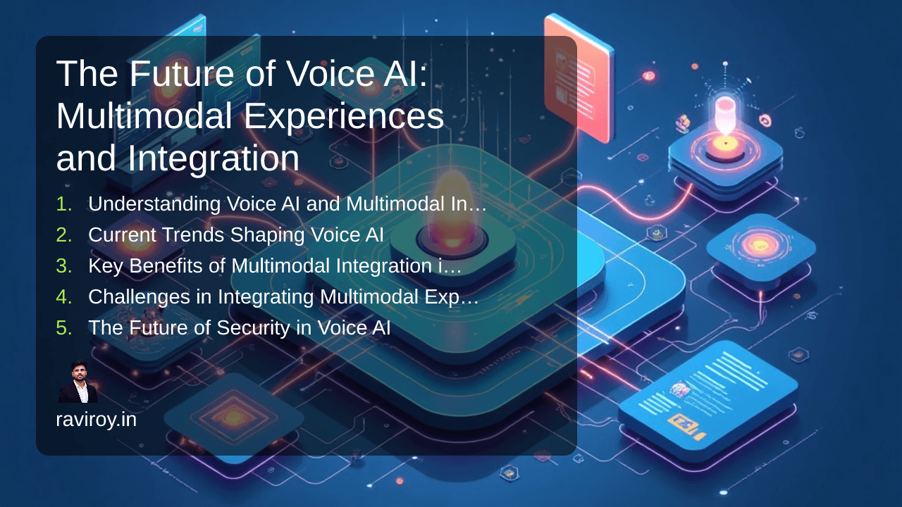 The Future of Voice AI: Multimodal Experiences and Integration