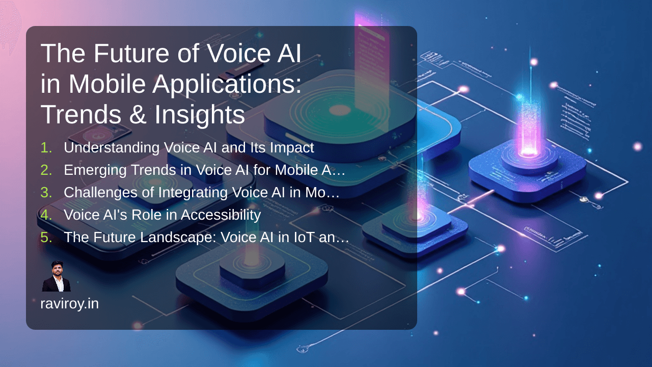 The Future of Voice AI in Mobile Applications: Trends & Insights