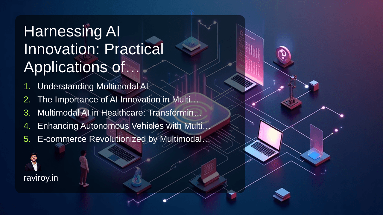 Harnessing AI Innovation: Practical Applications of Multimodal AI