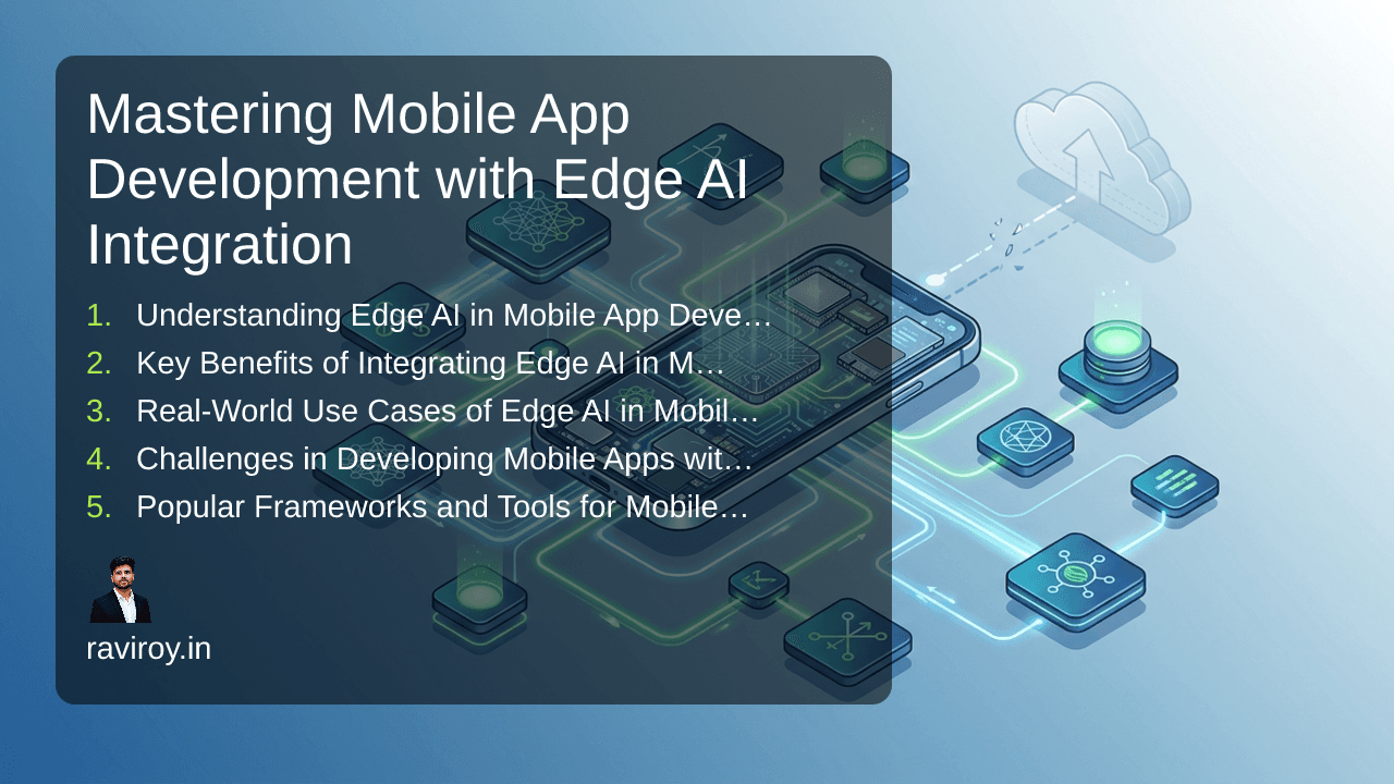 Mastering Mobile App Development with Edge AI Integration