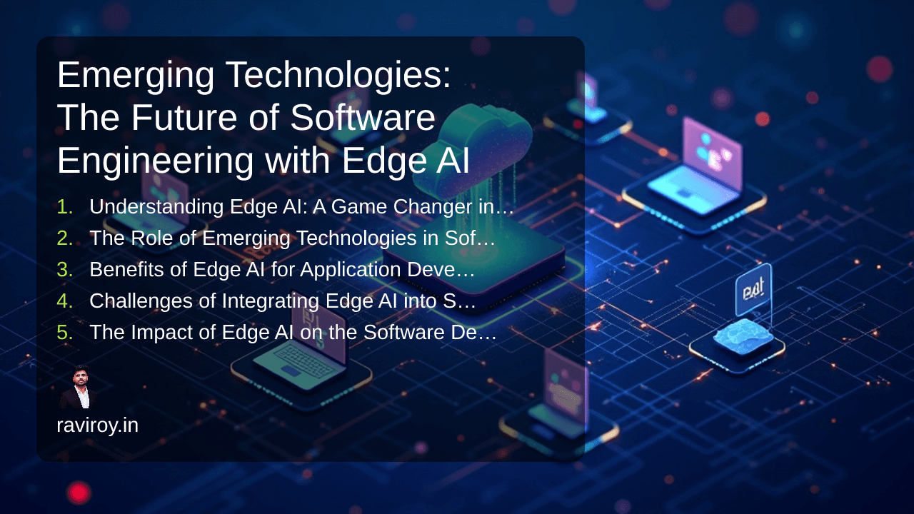 Emerging Technologies: The Future of Software Engineering with Edge AI