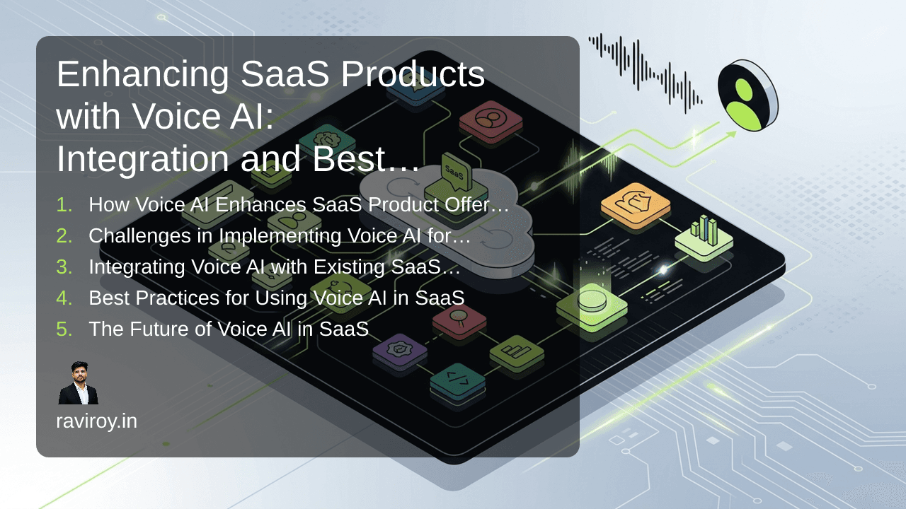 Enhancing SaaS Products with Voice AI: Integration and Best Practices